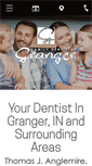Mobile Screenshot of grangerfamilydentistry.com